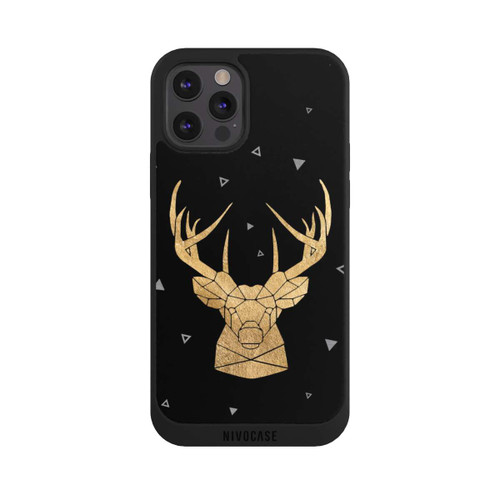 Apple iPhone 12 Pro NIVOpure Geometric Deer &amp; Antlers