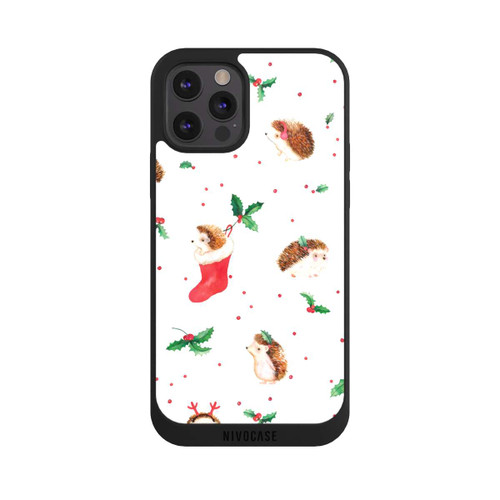 Apple iPhone 12 Pro NIVOpure Christmas Cute Hedgehog