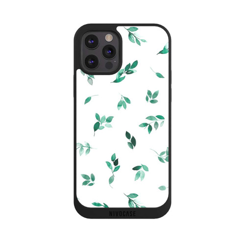 Apple iPhone 12 Pro NIVOpure Feuilles d'automne Eucalyptus vert