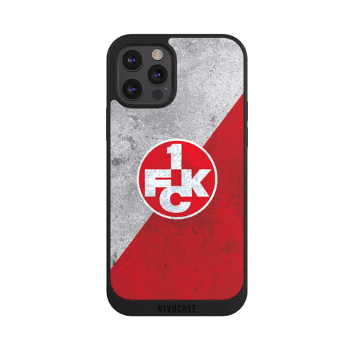 Apple iPhone 12 Pro NIVOpure 1.FC Kaiserslautern-Beton Logo red