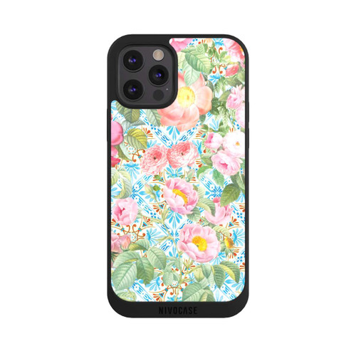 Apple iPhone 12 Pro NIVOpure Greek peonies pattern