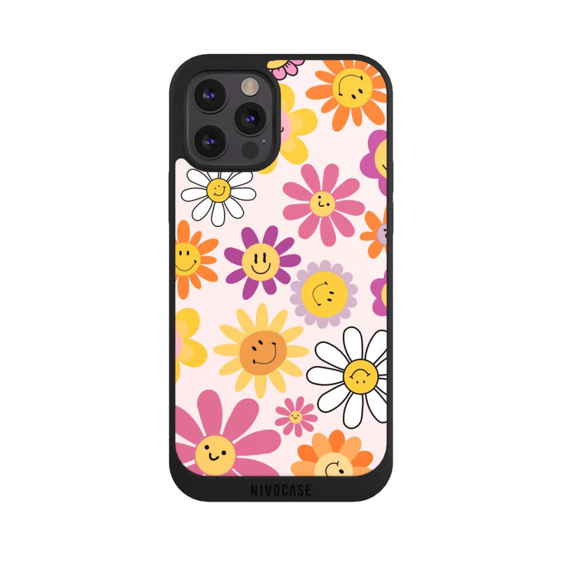 iPhone 12 Pro NIVOpure Smiles Pink Flowers