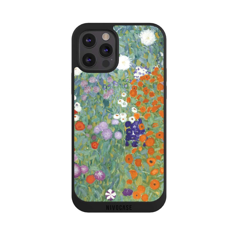 iPhone 12 Pro NIVOpure Blühender Garten - Gustav Klimt