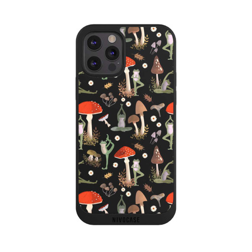 Apple iPhone 12 Pro NIVOpure Yoga-Frösche mit Pilzen