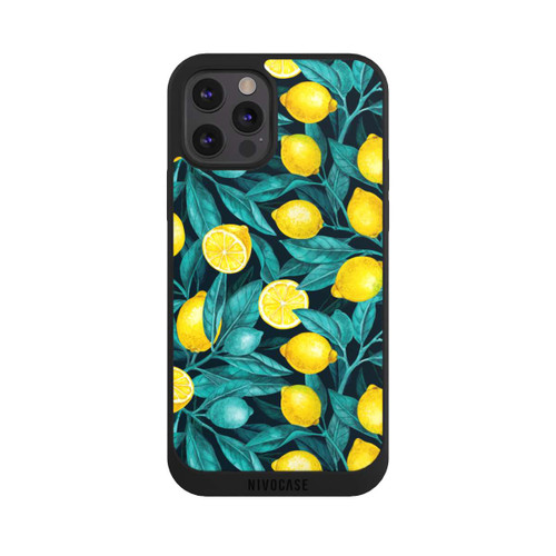 Apple iPhone 12 Pro NIVOpure Lemons And Leaves Dark