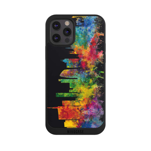 Apple iPhone 12 Pro NIVOpure Milan Italy Skyline Black