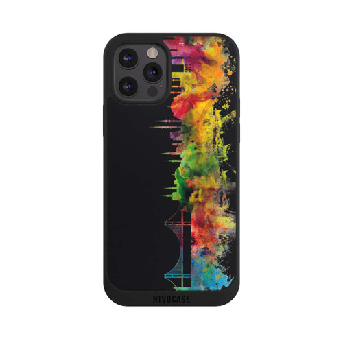 Apple iPhone 12 Pro NIVOpure Istanbul Turkey Skyline Black