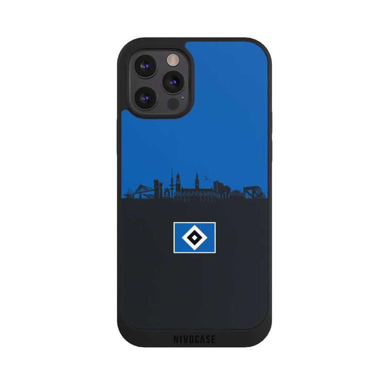 iPhone 12 Pro NIVOpure HSV Skyline Blau Schwarz