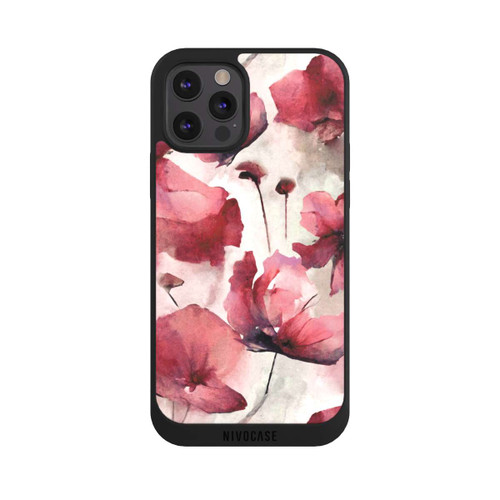 Apple iPhone 12 Pro NIVOpure Wilde Mohnblumen
