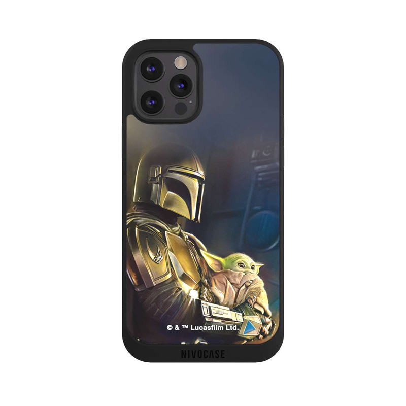 iPhone 12 Pro NIVOpure Mandalorian and Grogu inside Ship