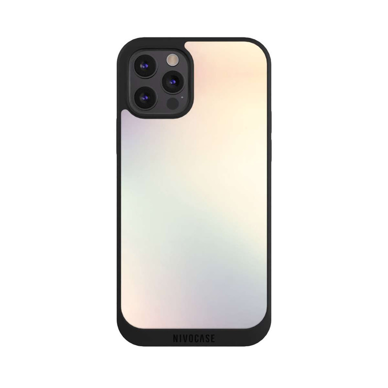 iPhone 12 Pro NIVOpure Pastel Purple Glitch