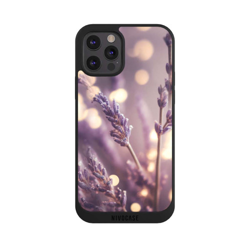 Apple iPhone 12 Pro NIVOpure Lavender Close Up with AI