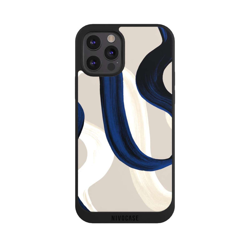 iPhone 12 Pro NIVOpure Abstrakte Pinselstriche 80