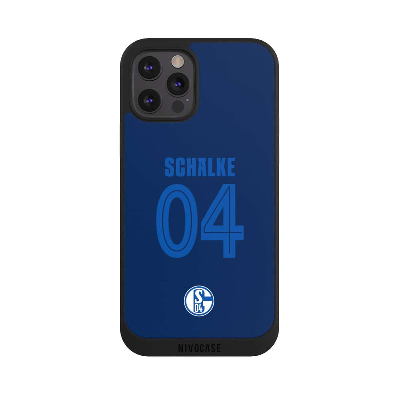 iPhone 12 Pro NIVOpure Schalke 04 Dunkelblau