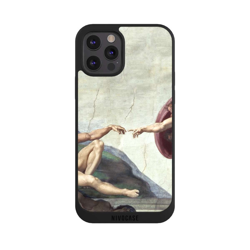 iPhone 12 Pro NIVOpure La Création d'Adam-Michel-Ange (Buonarroti)