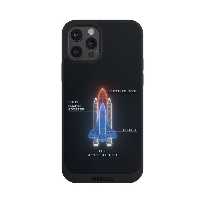 iPhone 12 Pro NIVOpure Space Shuttle Drahtmodell