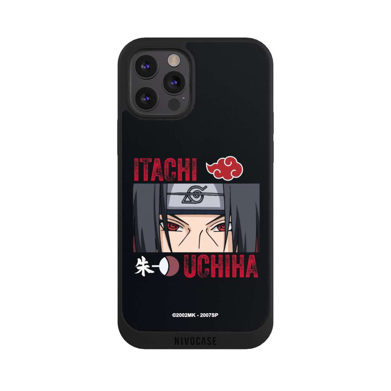 iPhone 12 Pro NIVOpure Itachi Uchiha Gros plan