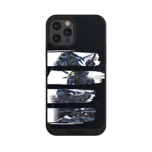 Apple iPhone 12 Pro NIVOpure TMNT Black and White Scratch