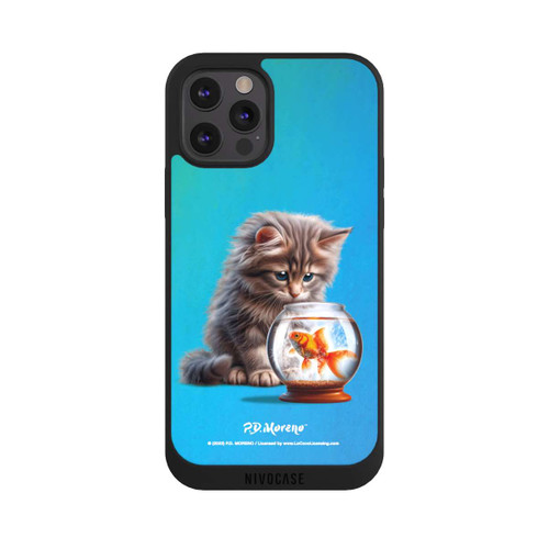 Apple iPhone 12 Pro NIVOpure Cat And Gold Fish