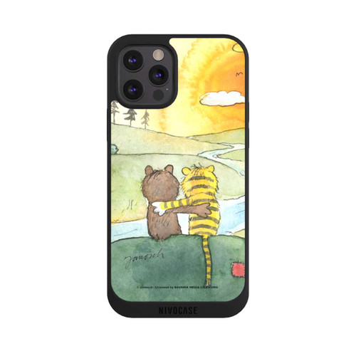 Apple iPhone 12 Pro NIVOpure Bär und Tiger Sonnenuntergang