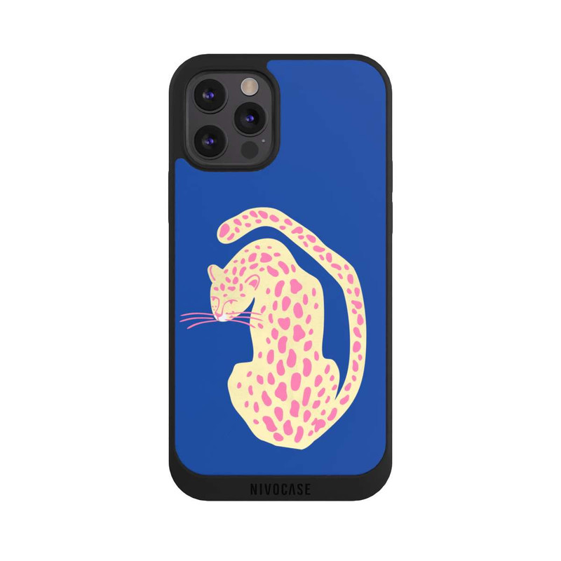 iPhone 12 Pro NIVOpure Blue Pink Cat