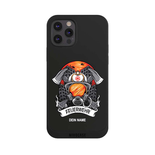 Apple iPhone 12 Pro NIVOpure Feuerwehr Atemschutz Personalisierbar