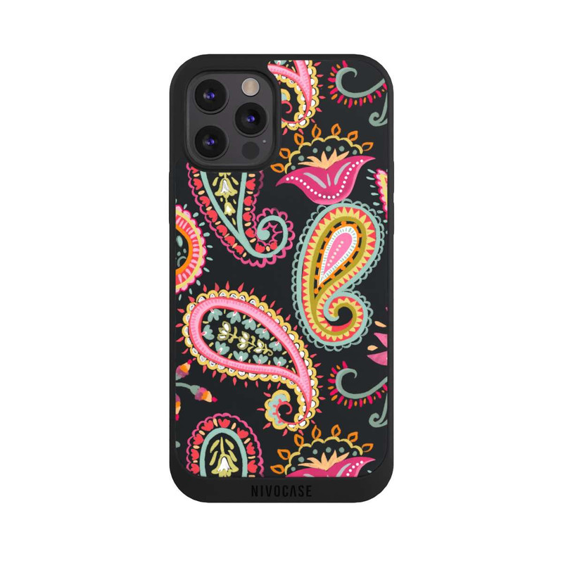 iPhone 12 Pro NIVOpure Colorful Paisley Charmy ca