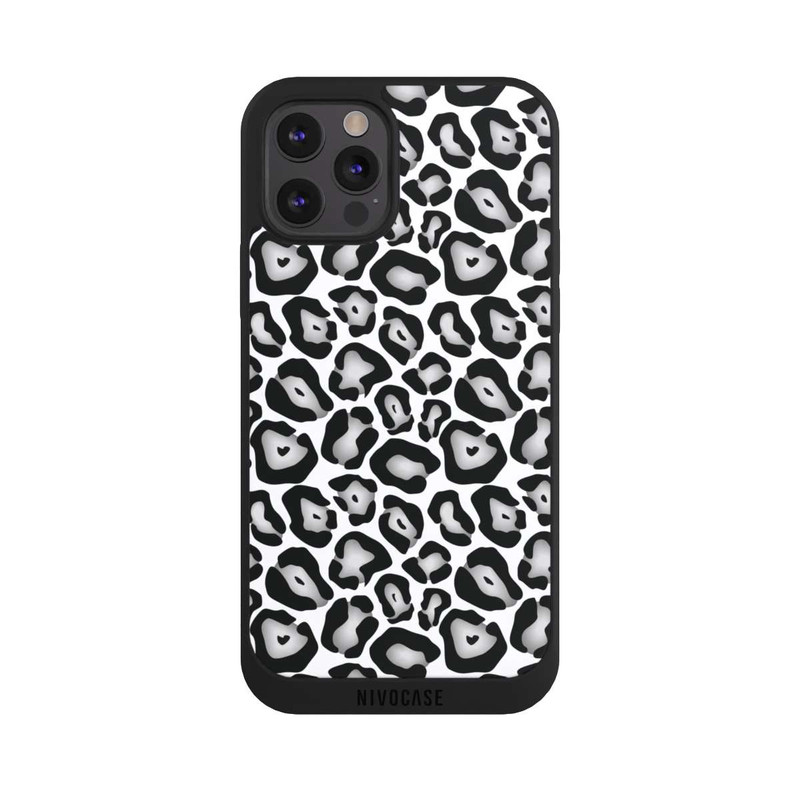 iPhone 12 Pro Max NIVOpure Léopard Gris