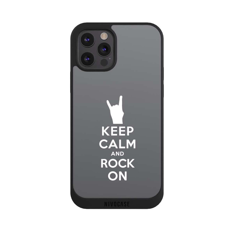 iPhone 12 Pro Max NIVOpure Keep Calm and Rock on