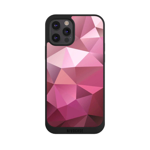 Apple iPhone 12 Pro Max NIVOpure Cristaux Rose