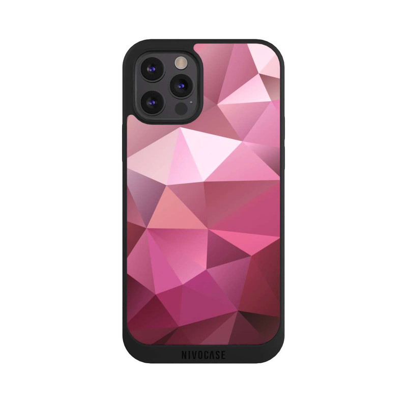 iPhone 12 Pro Max NIVOpure Cristaux Rose
