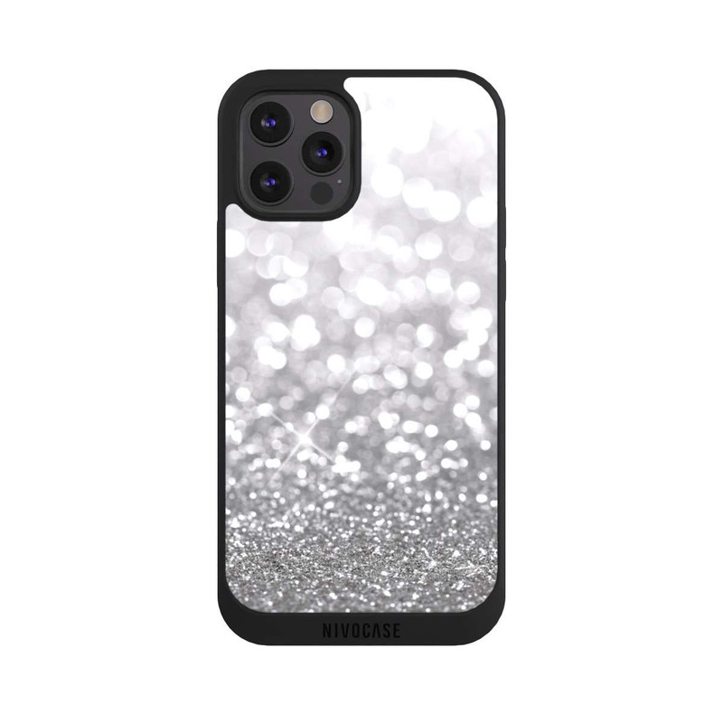 iPhone 12 Pro Max NIVOpure Silberregen Look