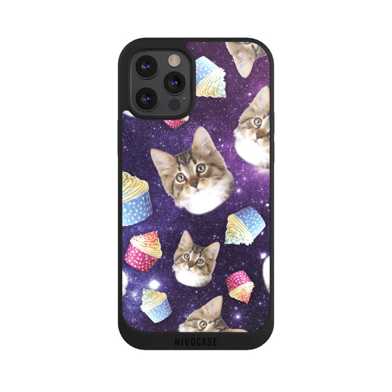 iPhone 12 Pro Max NIVOpure Crazy Galaxy Space Cats