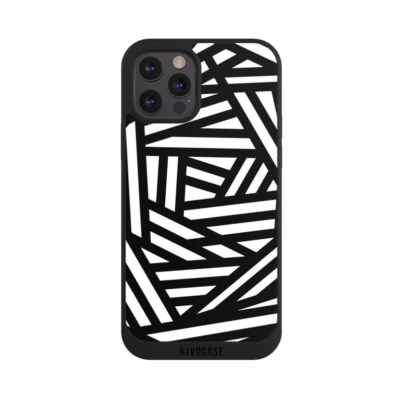 iPhone 12 Pro Max NIVOpure Simplement noir et blanc1