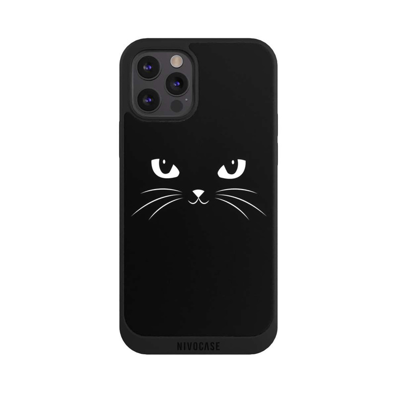 iPhone 12 Pro Max NIVOpure Chaton Noir