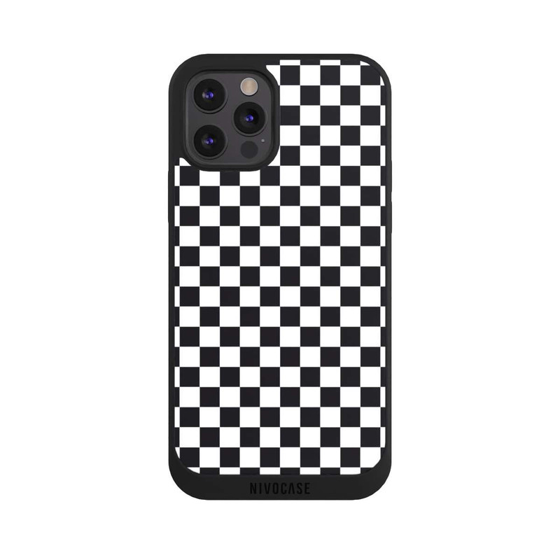 iPhone 12 Pro Max NIVOpure Ska  - Noir & Blanc
