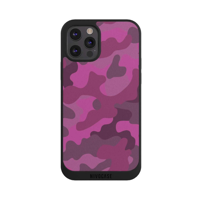 iPhone 12 Pro Max NIVOpure Pink Denim Camo