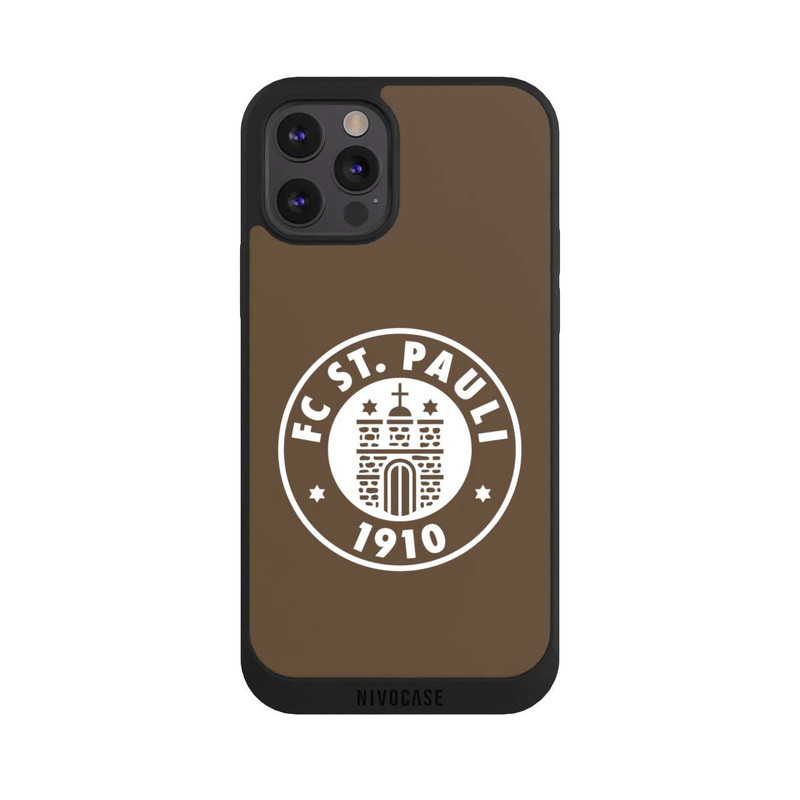 iPhone 12 Pro Max NIVOpure FC St.Pauli Logo Braun
