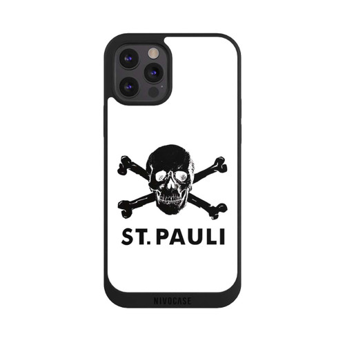 Apple iPhone 12 Pro Max NIVOpure FC St.Pauli BlackSkull