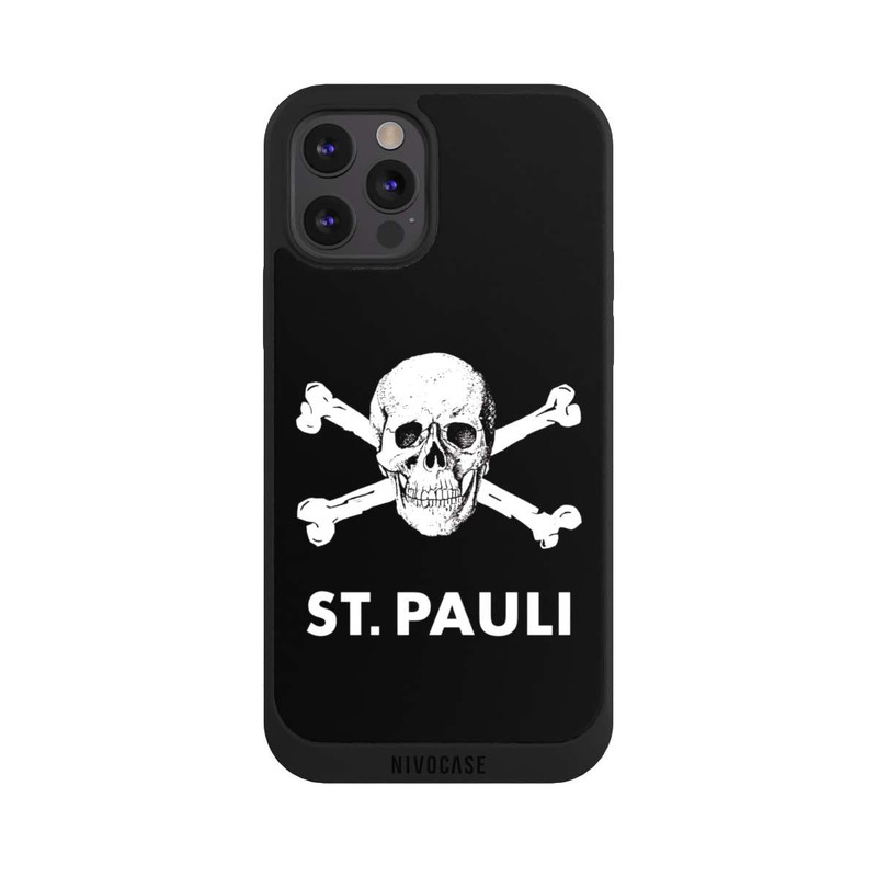 iPhone 12 Pro Max NIVOpure FC St.Pauli WhiteSkull