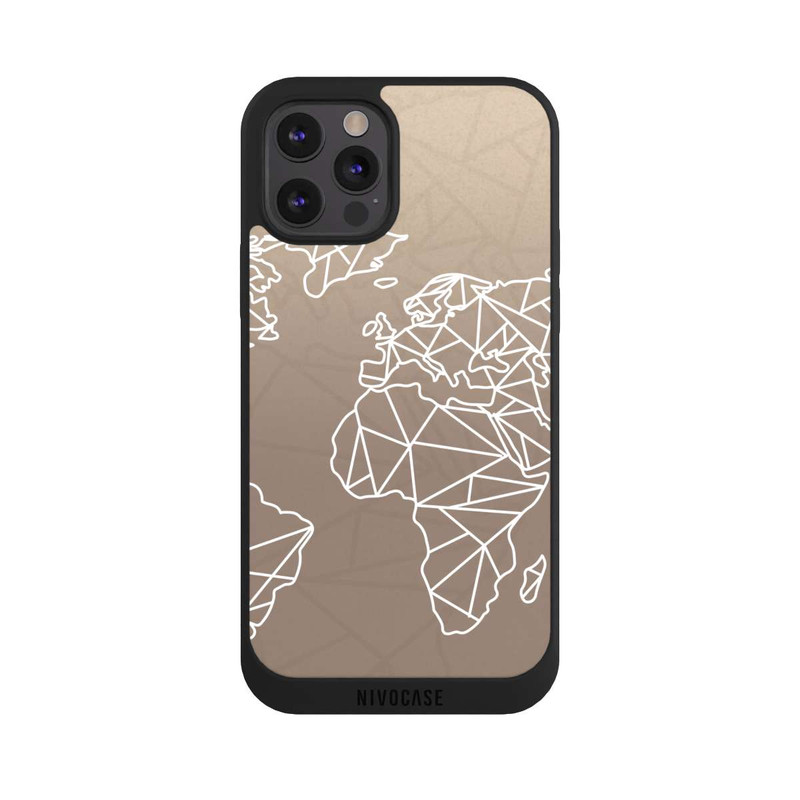 iPhone 12 Pro Max NIVOpure Worldmap Polygon
