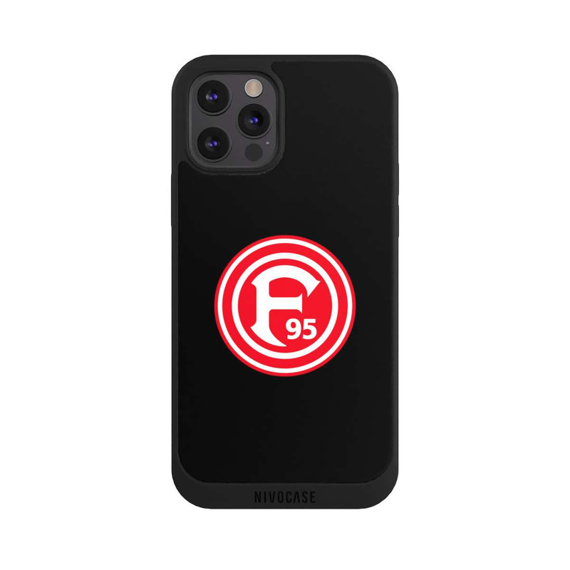 iPhone 12 Pro Max NIVOpure Fortuna Logo Schwarz