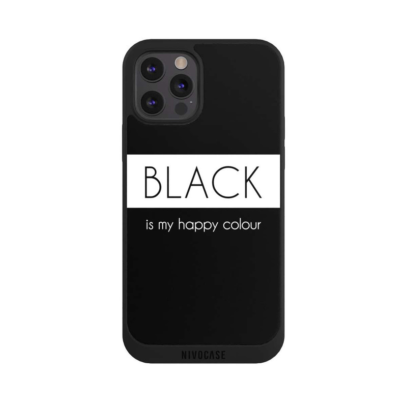 iPhone 12 Pro Max NIVOpure Black is my Happy Colour