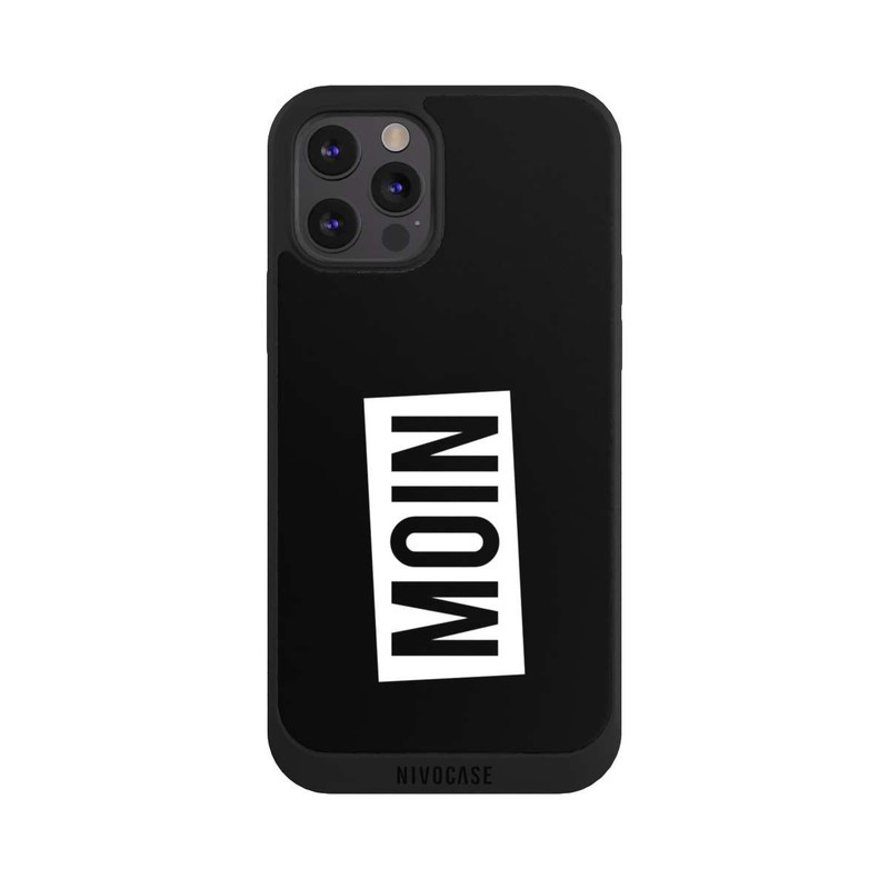 iPhone 12 Pro Max NIVOpure Moin auf Schwarz