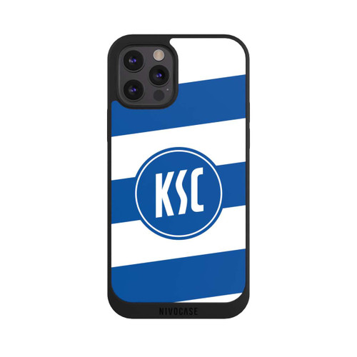 Apple iPhone 12 Pro Max NIVOpure KSC Logo Gestreift