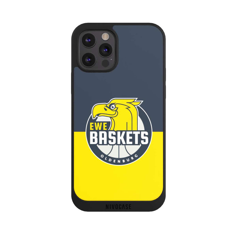 iPhone 12 Pro Max NIVOpure EWE Farben Blau-Gelb