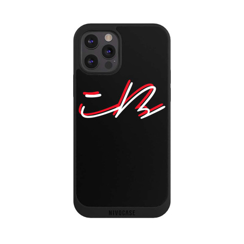 Apple iPhone 12 Pro Max NIVOpure Iblali - Logo Weiß Rot