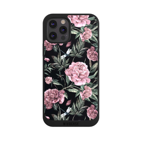 Apple iPhone 12 Pro Max NIVOpure Fleur Sombre