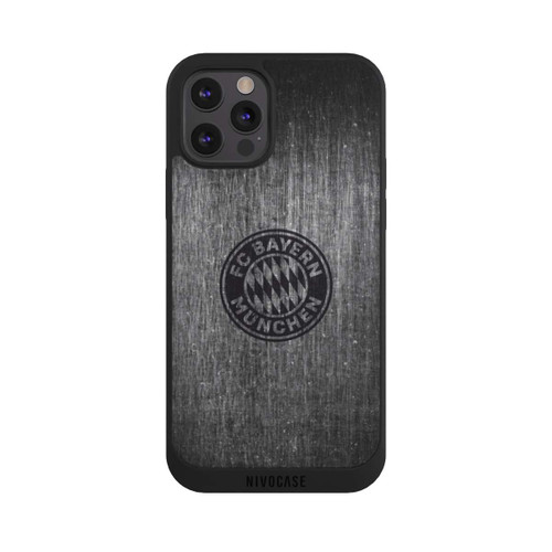 Apple iPhone 12 Pro Max NIVOpure Look métallique FCB uni