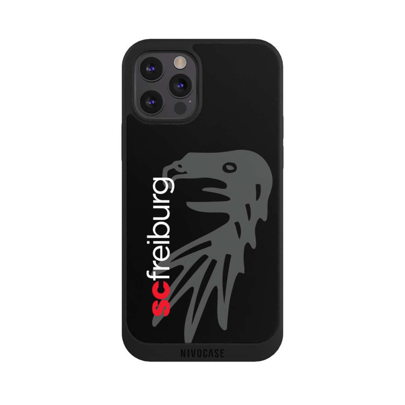 iPhone 12 Pro Max NIVOpure Logo Black SCF